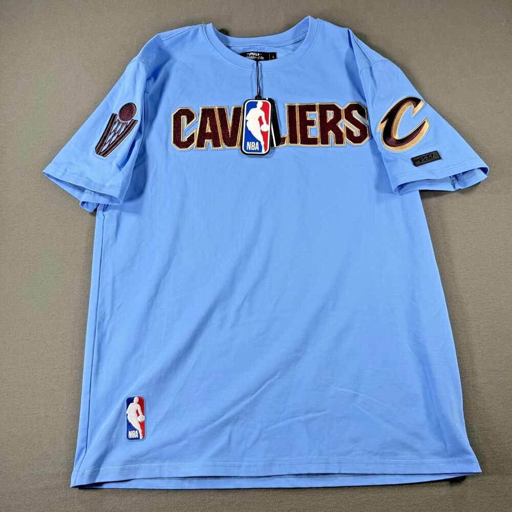 Cleveland Cavaliers Pro Standard Shirt Mens Large Blue Short Sleeve NBA NEW
